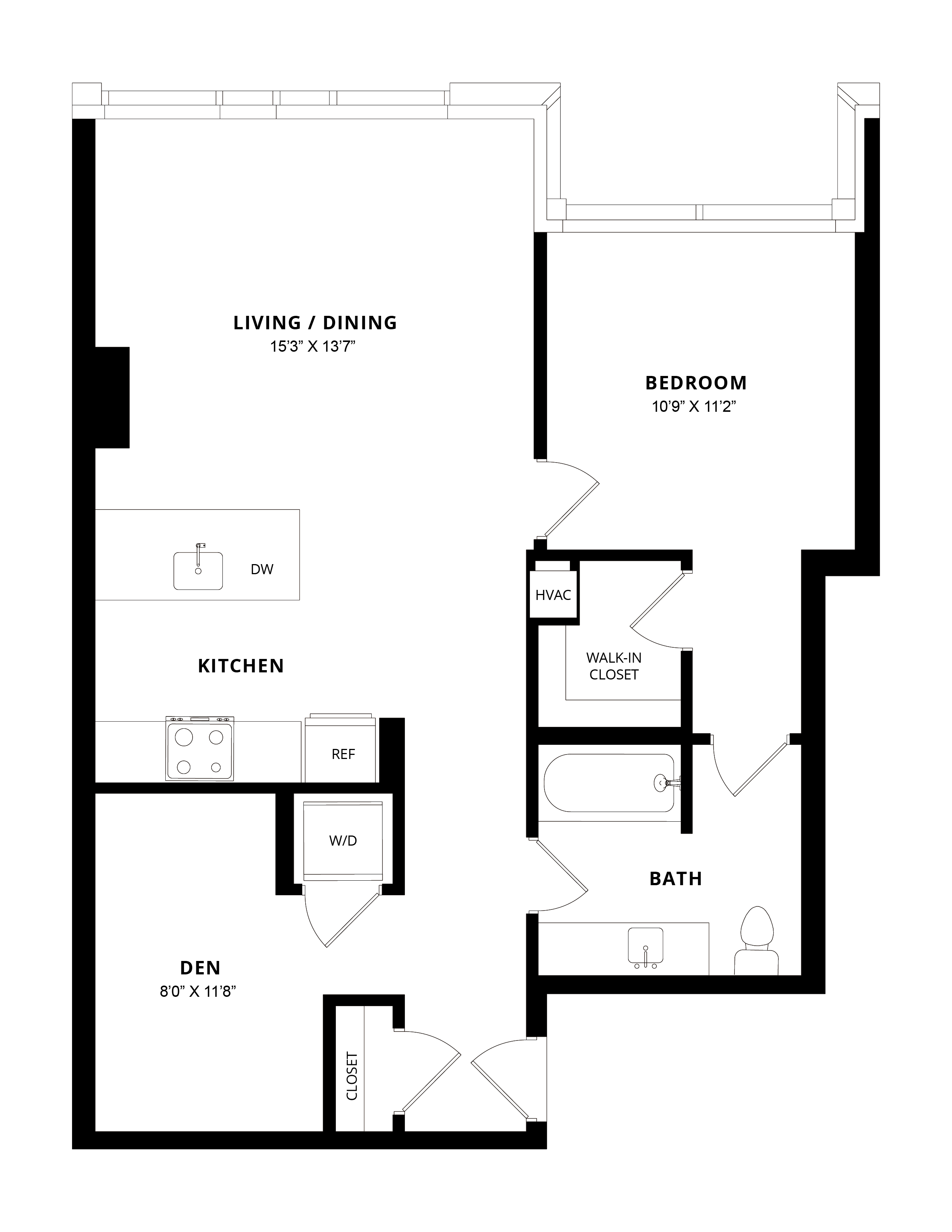 Floor Plan Image of Apartment Apt 3201